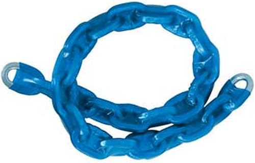 2PZ CATENA CEMENTATA MAGLIA QUADRA RIVESTITA IN PLASTICA - mm.6x6 cm.60 - Honorern