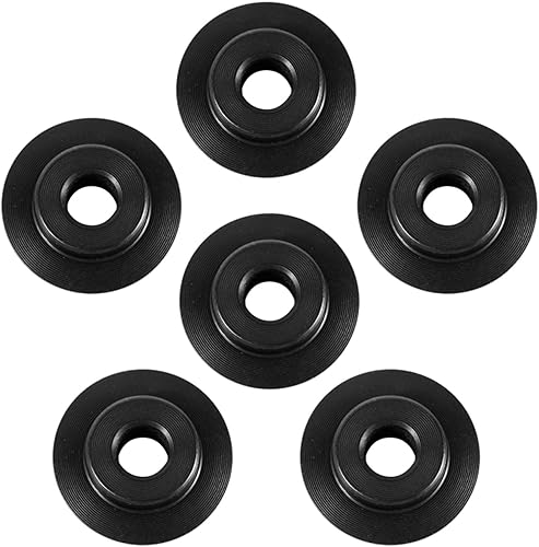 6pz di Rotella di Ricambio per Tagliatubi, Rotella di Ricambio per Tagliatubi Compatibile con Tagliatubi Ridgid 10 15 15-SI 20 Tagliatubi per Ridgid 33165 - Honorern