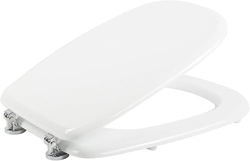 Sedile WC Copriwater Copriasse Bianco MOD. Tesi Fit - Honorern