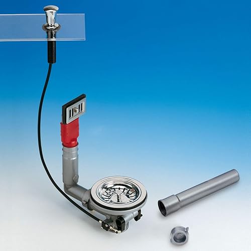 PILETTA SALTERELLO UNIVERSALE LIRA CON TROPPO PIENO RETTANGOLARE PER LAVELLI - Honorern