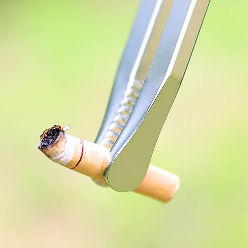 UPTALY Pinze a forbice extra lunghe 60 cm, in acciaio inox con manico lungo, raccoglitrice per rifiuti di grandi dimensioni, pinza per legna da ardere, strumenti per raccogliere carbone esteso - Honorern