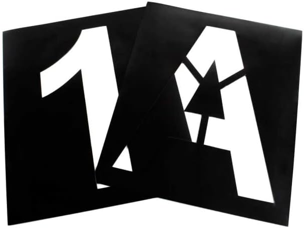 Stencil magnetico altezza 15 cm lettera S - Honorern