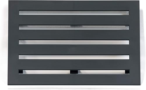 Masu - Elemento Decorativo Moderno (5 Pezzi da Applicare sulla Barra Trasversale) per Set masu Base o Kit di Estensione masu (antrracite) - Honorern