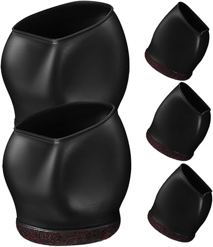 Cappucci Per Gambe Di Sedie 5 Pezzi Manicotti Per Ruote Girevoli Per La Riduzione Del Rumore E La Sicurezza Del Pavimento - Honorern