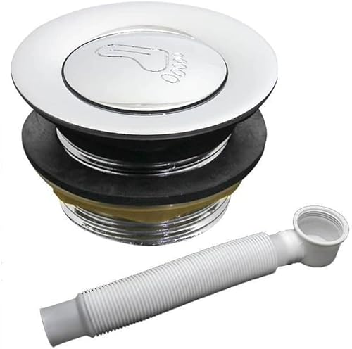 Vasca da doccia Vasca da bagno Tappo di scarico dei rifiuti Bagno Drian Up Plug Protezione dello scarico del pavimento Accessori per vasca da bagno - Honorern
