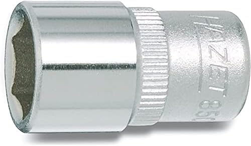 Hazet 850-4 Inserto per Chiave a Bussola Esagonale, Argento, Attacco Quadro, Cavo, 6.3 mm 1/4 di Pollice - Honorern