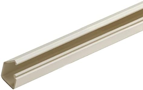 Mini canalina 10x10 mm in plastica per cavo elettrico - 2 pz da 1 mt - Honorern