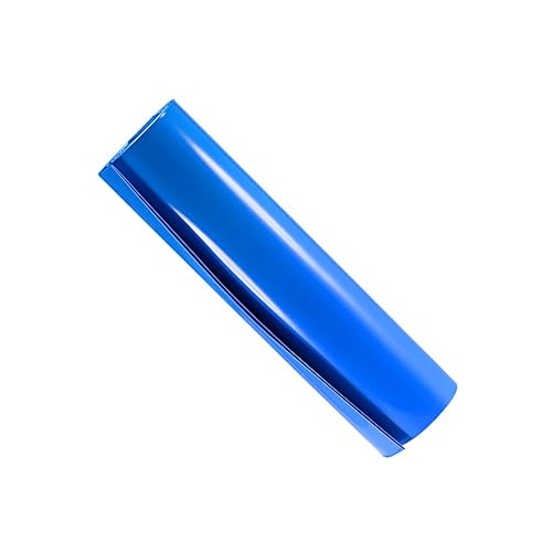 300mm Larghezza 2m PVC Calore Restringente Tubo Tubazione, Isolamento per Batteria Pacco, Blu - Honorern