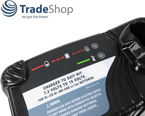 Caricabatteria 7,2 V-18 V Ni-Cd Ni-MH Li-Ion stazione di ricarica sostituisce Hitachi UC18YKL UC18YRL UC14FYA UC14YFA UC12SD UC14Y per EB12 EB14 EB18 BCL1415 BCL1430 - Honorern