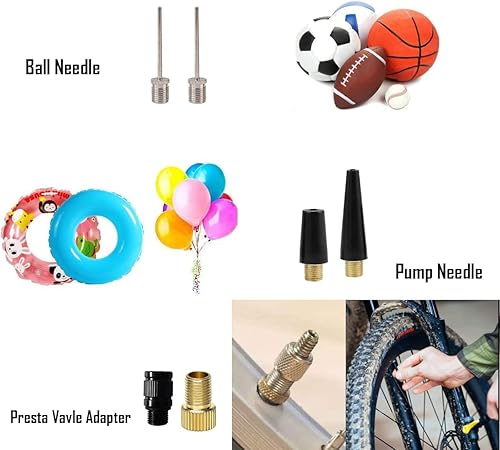 V2ine Confezione da 2 ugelli d'aria in ottone resistente con connettore rapido, mandrino a vite per gonfiaggio pneumatici, accessori per compressore, mandrini a vite per valvola Schrader - Honorern