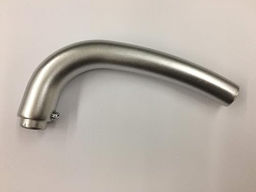 MANIGLIA SECUREMME IN ALLUMINIO ARGENTO F1 SINGOLA PER PORTA BLINDATA DA ABBINARE A PLACCA PER PORTONE PORTA BLINDATA Q8 PZ 1 - Honorern