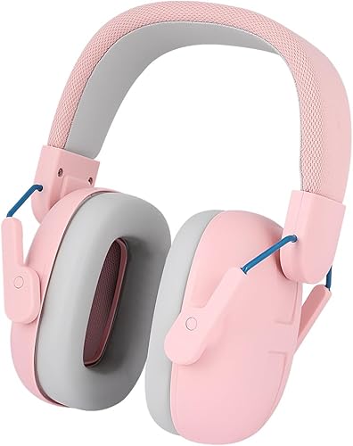 Cuffie Antirumore Bambini, SNR25dB Cuffie Cuffie Comode Pieghevoli Regolabili, Cuffie Insonorizzanti Attenua Rumori e Protegge L’Udito, per Proteggi i Tuoi Bambini Ambienti Rumorosi - Honorern