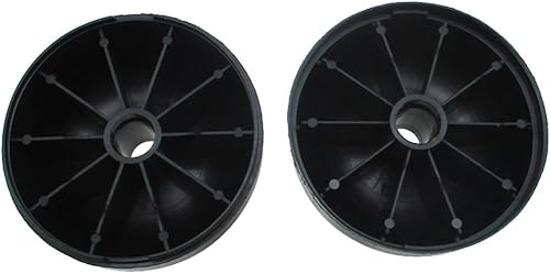 4 ruote per trattorino tosaerba per tosaerba Alpina, Brill, Cooper, Castelgarden, Gartenland, Iseki, Sabo, Solo, Twincut, Stiga, Viking e altri trattori tosaerba con pedana da 102 cm/122 cm - Honorern