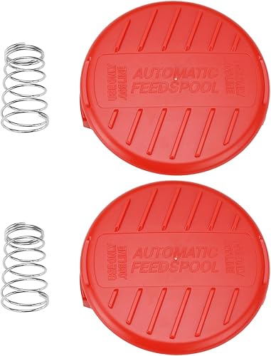 2 Pezzi Copri Bobina 385022-03N Copri Bobina Tosaerba Copri Bobina Trimmer Compatibile con Black & Decker BESTA530 GH400 GL4525 GL5028 GLC120 Tosaerba - Honorern