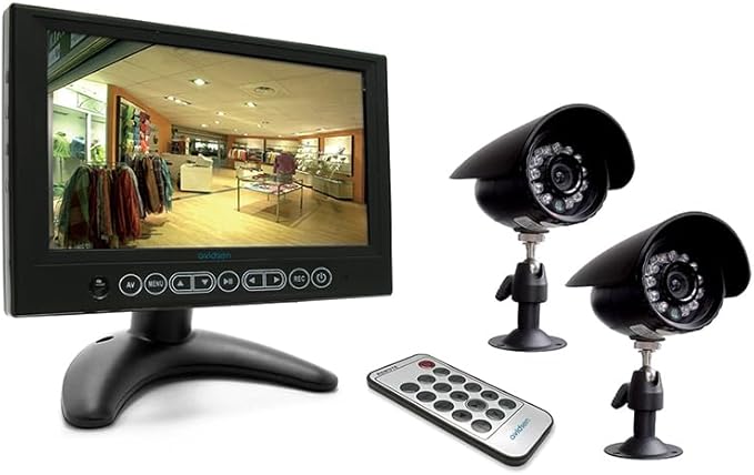 Videosorveglianza a Colori con Monitor e Dvr Integrato - Honorern