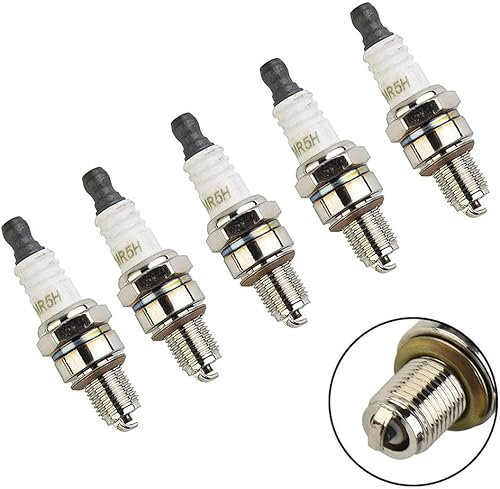 Candela di accensione CMR6H per decespugliatore per Stihl FS87, FS89, FS90, FS91, per FS100, FS110, FS111, confezione da 5 - Honorern