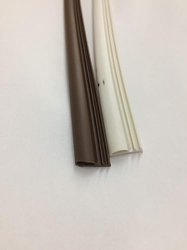 Guarnizioni per porte interne in legno da 19 metri lineari ROVERPLASTIK 113MN colore bianco composizione (mescola a base di PVC plastificato) ottima resistenza ai raggi UV.Larghezza 5 mm. - Honorern