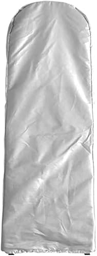 Copertura per scaletta pieghevole, custodia protettiva con cerniera, impermeabile, antipolvere, traspirante, per scale a gradini, tessuto Oxford 210D, antipolvere, anti-UV, argento - Honorern