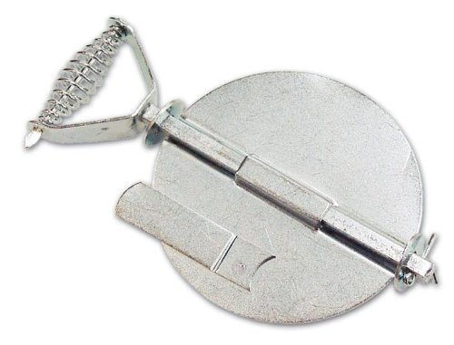 Serrandola per Tubo Stufa Ø 10 cm in lamiera Zincata - Honorern