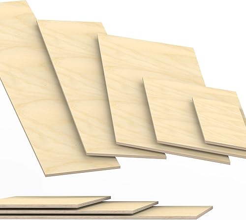 9mm legno compensato pannelli multistrati tagliati fino a 200cm: 80x80 cm - Honorern