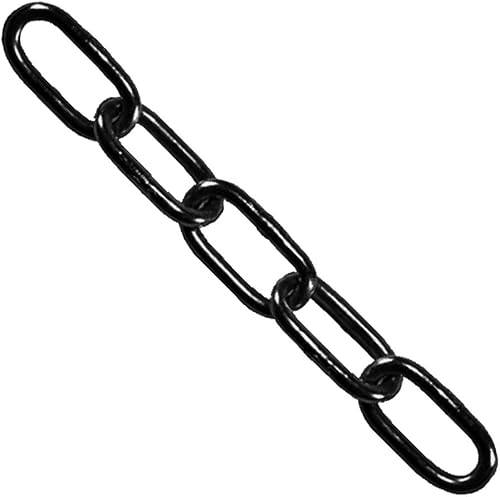 Faithfull FAICHCUT40B Catena in acciaio giapponese nero, 4 mm Link Diameter x 2.5 m Long 120 kg Load Limit - Honorern