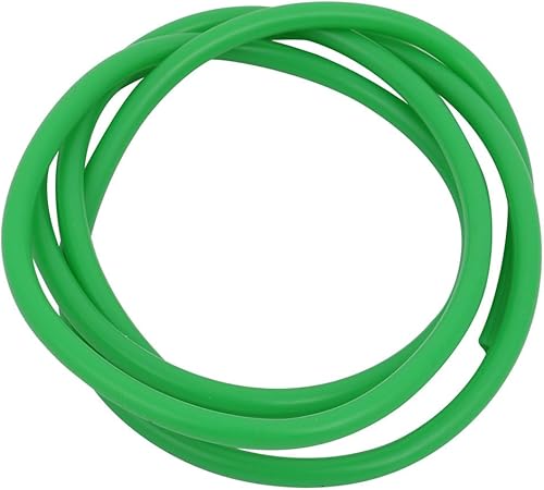 PATIKIL 3mm ID x 5mm OD 3.3ft(1m) Silicone Tubo, Flessibile Silicone Gomma Tubo Acqua Aria Tubo Flessibile per Pompa Trasferimento, Verde - Honorern