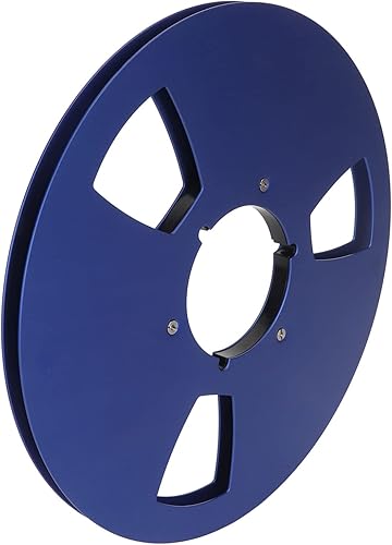 Nastro da Bobina a Bobina, Sostituzione della Bobina del Nastro in Lega di Alluminio a 3 Fori da 1/4 di Pollice, Nastro di Registrazione a Riproduzione Lunga da 10,5 Pollici - Honorern