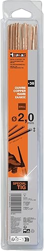 GYS - 36 BACCHETTE DI RAME TIG (ERCu) Ø2,0-330mm - Blister 0,33kg - 069558 - Honorern