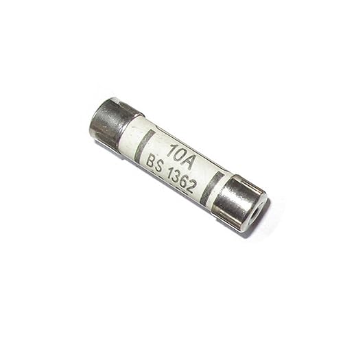 10 fusibili per tubi in ceramica standard 10 A, tappi elettrici per la casa, fusibile di ricambio e protezione del circuito - Honorern