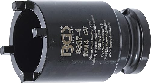 Vaso almenados para tuercas ranuradas | pines en el exterior | KM4 - Honorern