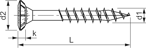 FEX-H, 4 x 35 mm, 1000 pezzi, filettatura parziale, testa svasata, T-STAR plus T15, 4CUT, WIROX – 35704012302011 - Honorern