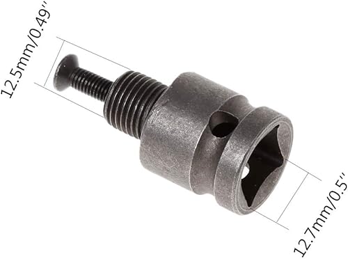 Adattatore per mandrino Trapano da 1/2 '' per conversione Avvitatore a impulsi 1/2-20UNF con Vite da 1 pz - Honorern