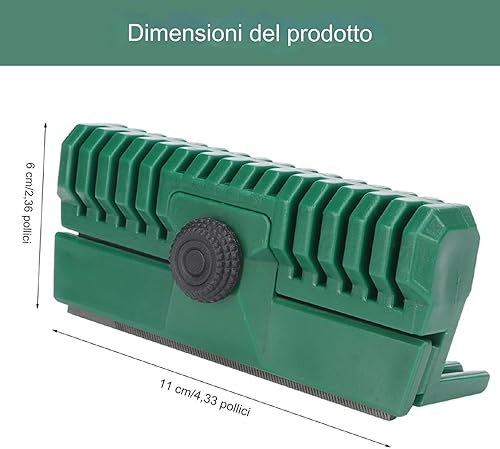 Set di Ravvivatori Per Guide Per Barre Per Motoseghe, Lime Per Catene Per Motoseghe con Sincronizzatore di Guide Per Barre Per Motoseghe Strumento Per Riparare File Riparatore di Guide Per Binari - Honorern