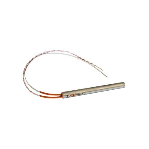 Riscaldatore a cartuccia MAXIWATT® - Elemento riscaldatore (Diametro: 12.5mm - Lunghezza: 100mm / 230V / 350W / 250TLS). Resistenza a cartuccia. - Honorern