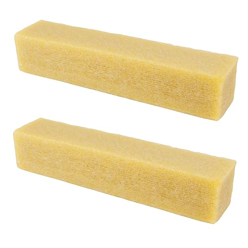 2 pezzi di nastro abrasivo per la pulizia, carta vetrata in gomma, 200 x 40 x 40 mm, per la pulizia di longboard, nastro abrasivo, carta vetrata - Honorern