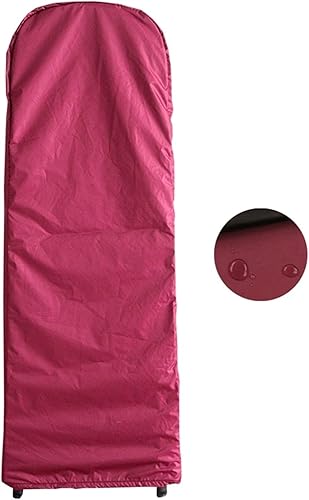 Copertura scaletto, Impermeabile Anti-UV a Prova di Polvere Materiale Poliestere con Coulisse Fornire Una Protezione Completa per Scale Pieghevoli, Scale Multiuso (Color : Pink, Size : 50x195x12cm) - Honorern