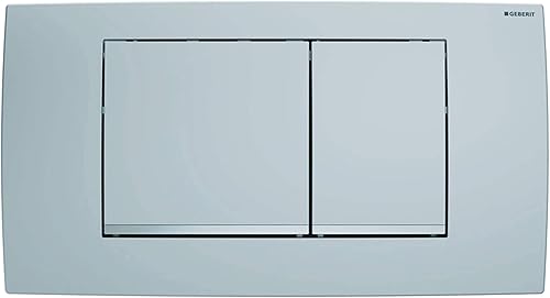 Geberit 115899KN1 Placca di Comando, Cromo Satinato/Cromo - Honorern