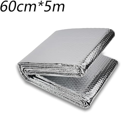 Foglio isolante per termosifoni, foglio di alluminio su entrambi i lati, foglio isolante in rotolo per pannelli per radiatori, pellicola riflettente per pavimenti, soffitti, tetti, pareti, - Honorern
