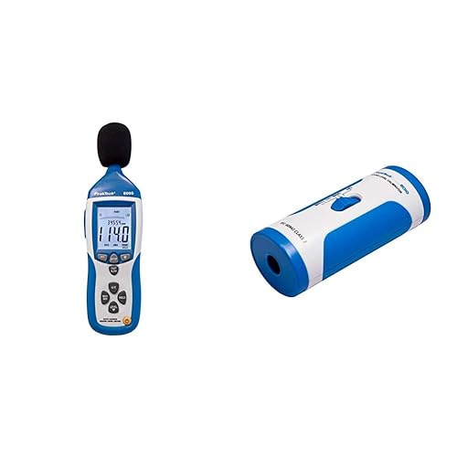 PeakTech 8005 Fonometro di classe 2 + PeakTech 8010 Calibratore di livello sonoro - Honorern