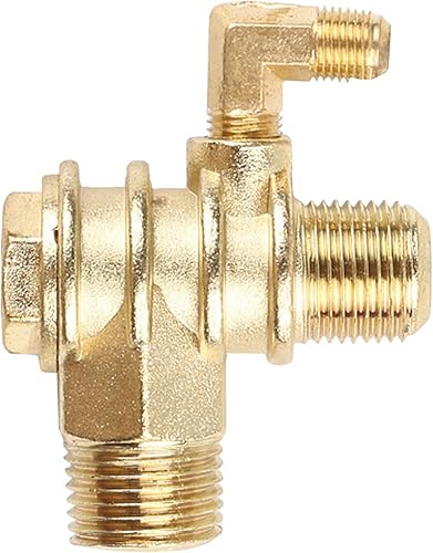 Compressore d'aria 3 porte valvola di ritegno con filettatura 10 X 19 X 20 filettatura esterna 3 vie compressore valvola di ritegno in metallo - Honorern