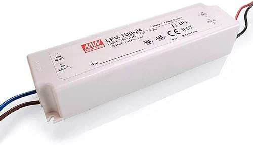 King Led Alimentatore Impermeabile 100W 24V 4,16A IP67 - Honorern