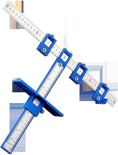 Punzone Locator Punzone Jig Drill Template Punzone Locator Guida per Tasselli Cabinet Hardware Jig Drill Guide per L'installazione Lavorazione del Legno - Honorern