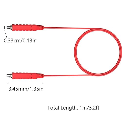 6 cavi magnetici jumper, in silicone, cavi di prova flessibili, 30 V AC, tester magnetico a bassa tensione per testare errori di circuito - Honorern