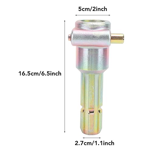 Adattatore Prolunga per Presa di Forza per Albero Cardanico 1 3 8 Pollici 6 Scanalati Femmina 1 3 8 Pollici 6 Scanalati Maschio Collegamento Rapido per Estensione PTO del - Honorern