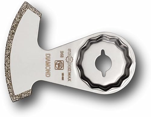 FEIN Lama diamantata, Attacco StarlockMax, Conf. 1 pz., Lama segmentata con larghezza di taglio ca. 2,2 mm, Eccellente durata - Honorern