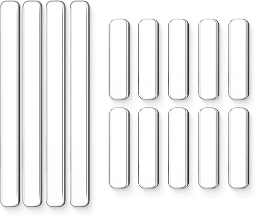 14 Pezzi Gommini Silicone,Paraurti per Mobili,Paraurti in Silicone Trasparente,Paracolpi Adesivi Piedini Ammortizzatore di Colp,per Porte,Mobili,Laptop,Cassetti - Honorern