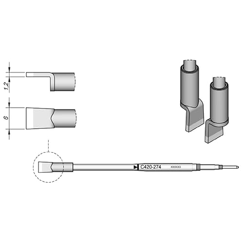 JBC C420274 dissaldante a punta per HT420 a - Honorern