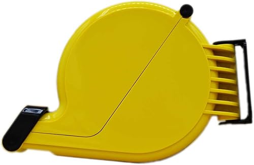 Chiocciola eliminacode gialla completa di staffa per fissaggio - Honorern