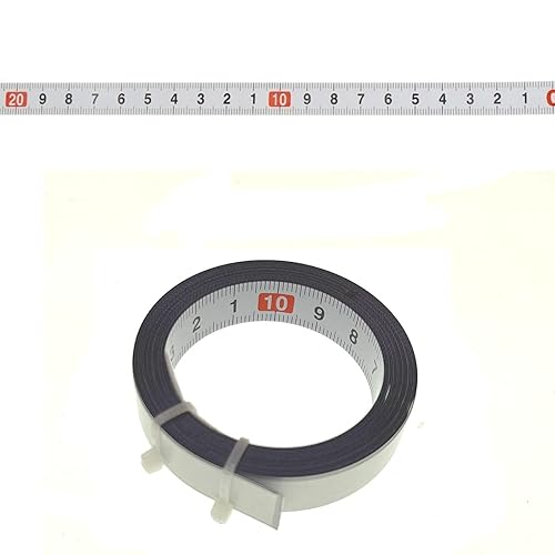 3 Metri metro a nastro di misurazione autoadesivo 3m, Destra a Sinistra metro a nastro in acciaio 3 metri, metro a nastro metrico con adesivo sul retro, metro flessibile - Honorern