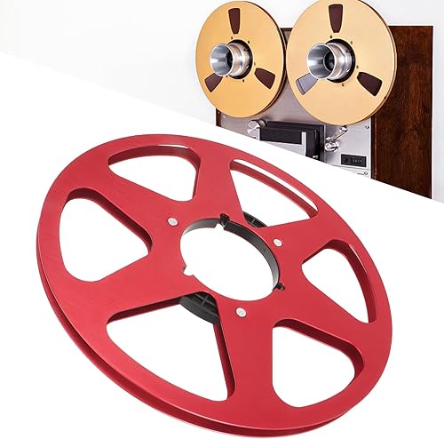 1/4 10,5 Pollici Nab Avvolgi Nastro da Bobina a Bobina, Bobina di Avvolgimento a Bobina Aperta per REVOX Studer, Accessorio per Registratore da Bobina a Bobina in Alluminio - Honorern